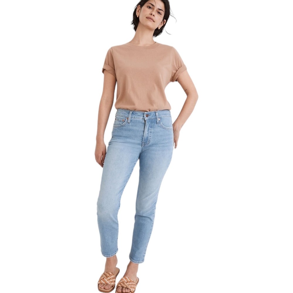 Madewell The Mid-Rise Perfect Vintage Jeans Womens 29 Alderton Wash Classiccore